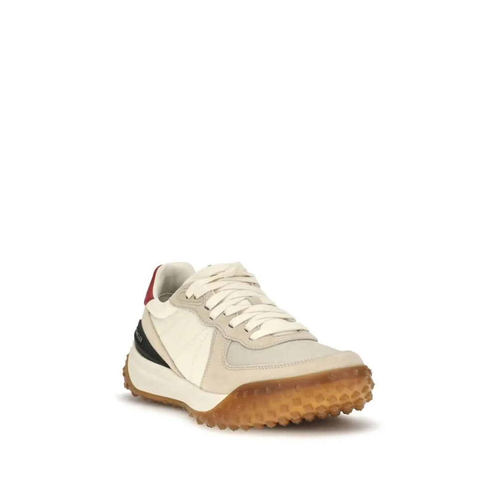 Moncler Beige Polyamide Athletic Sneakers