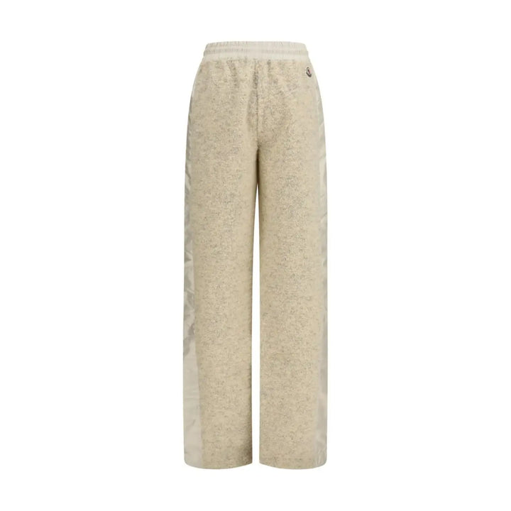 Moncler Beige Polyester Joggers (workout Pants)