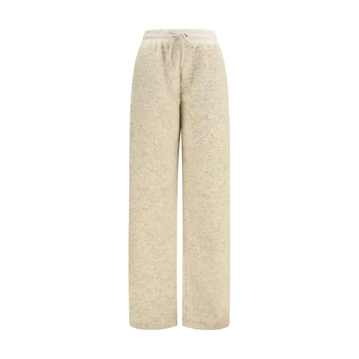 Moncler Beige Polyester Joggers (workout Pants)