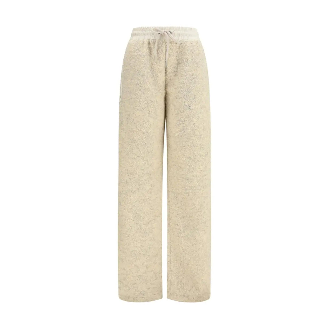Moncler Beige Polyester Joggers (workout Pants)