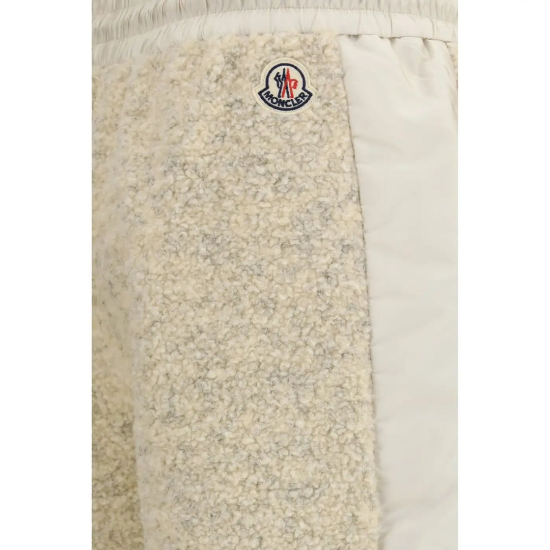 Moncler Beige Polyester Joggers (workout Pants)