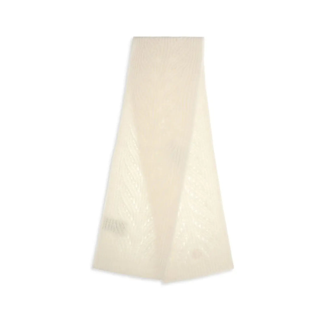 Moncler Beige Wool Oves Aries Scarf