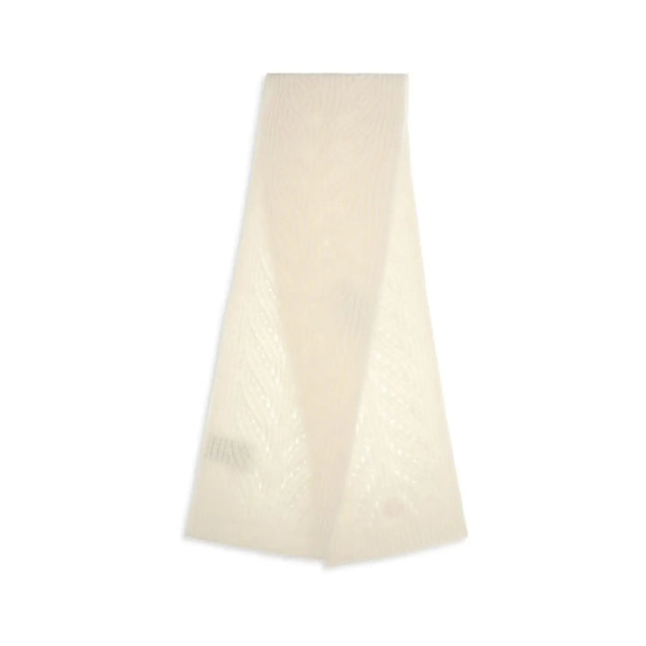 Moncler Beige Wool Oves Aries Scarf