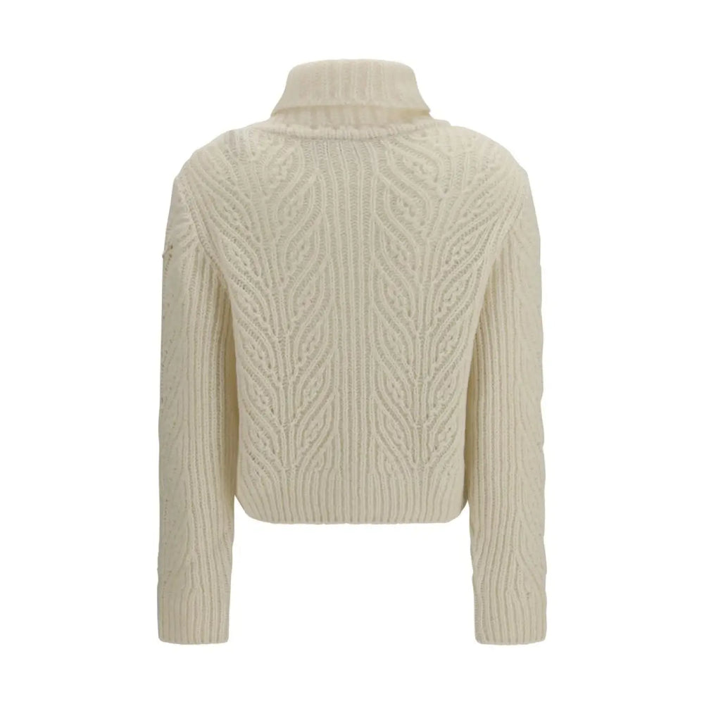 Moncler Beige Wool Oves Aries Turtleneck