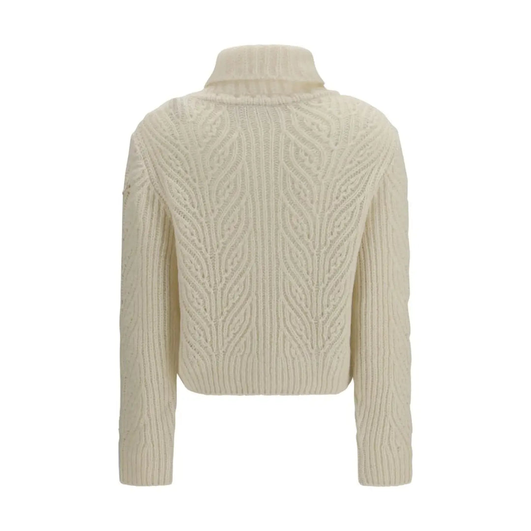 Moncler Beige Wool Oves Aries Turtleneck