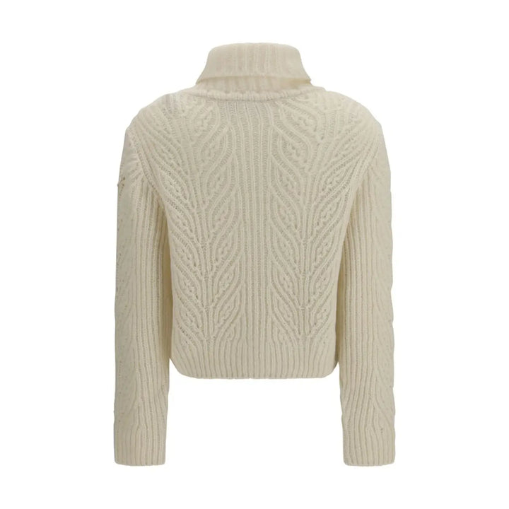 Moncler Beige Wool Oves Aries Turtleneck