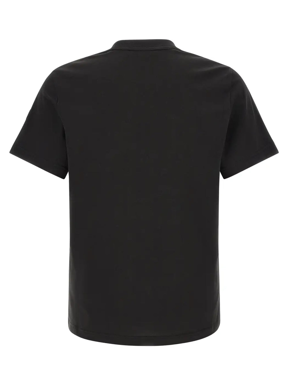 Moncler Black Cotton T-shirt