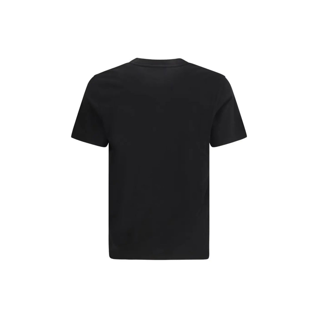 Moncler Black Cotton T-shirt