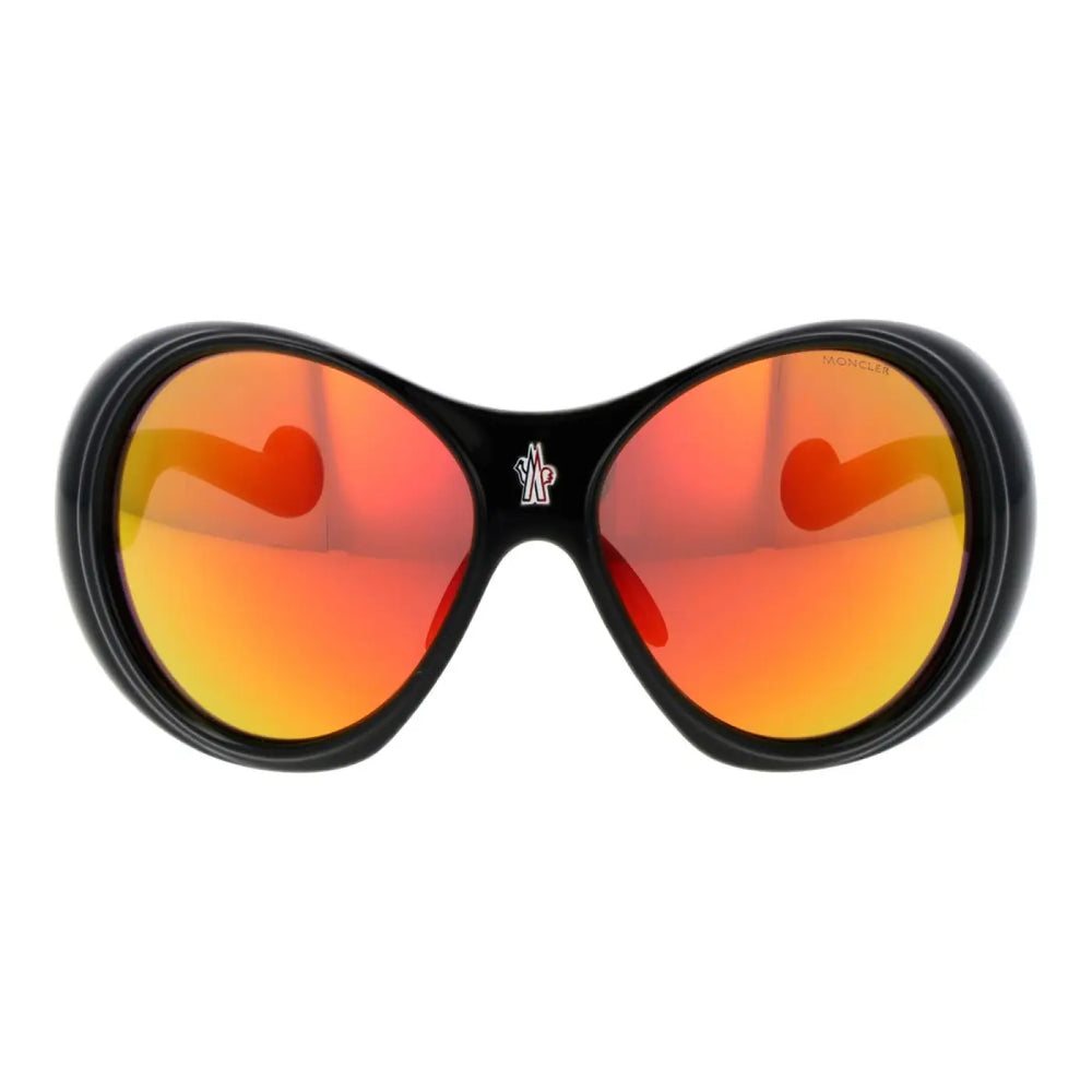 Moncler Black Plastic Sunglasses