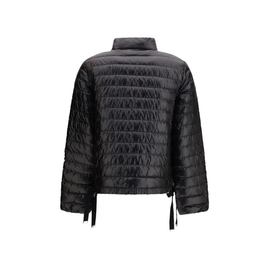Moncler Black Polyamide Coat