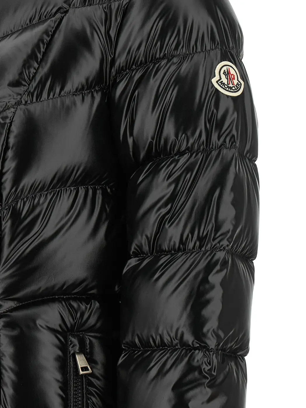 Moncler Black Polyamide Full-length Jacket