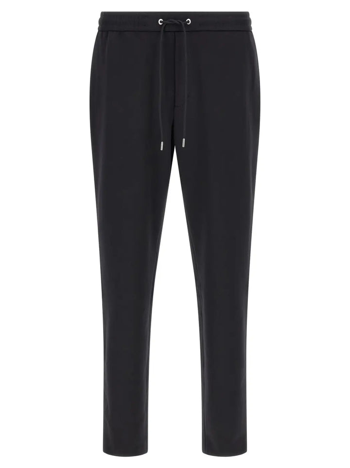 Moncler Black Polyamide Joggers (workout Pants)