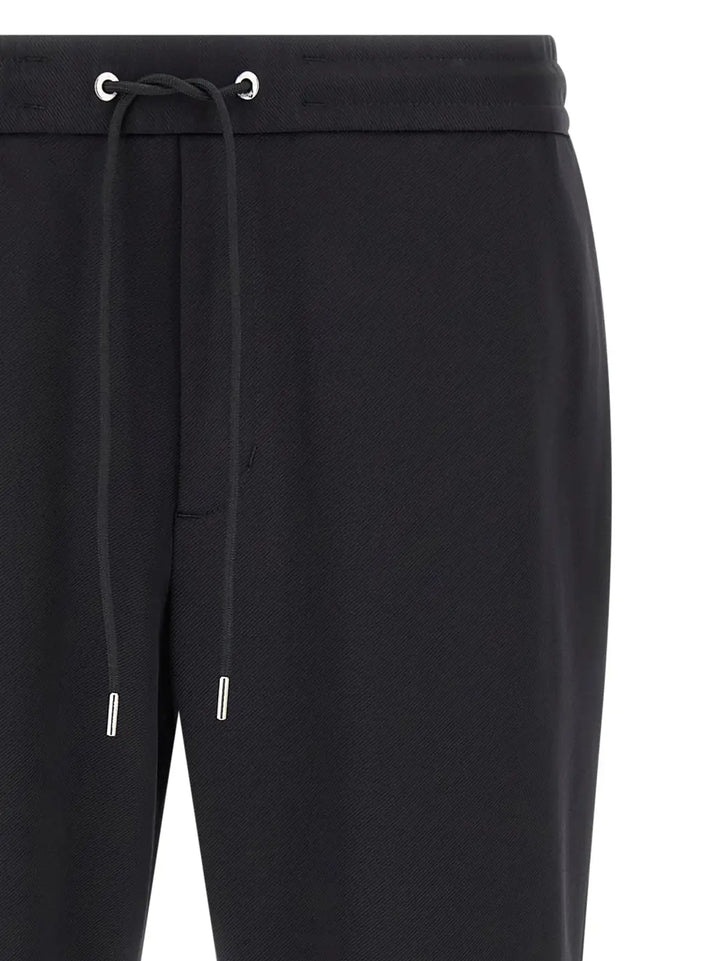 Moncler Black Polyamide Joggers (workout Pants)