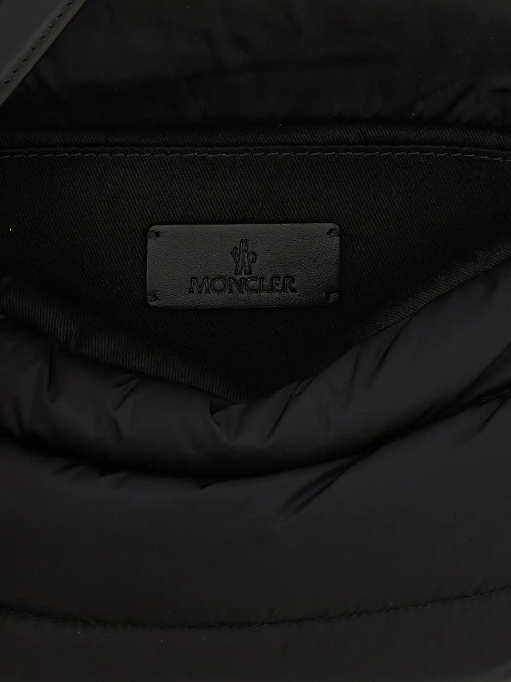 Moncler Black Polyamide Shoulder Bag
