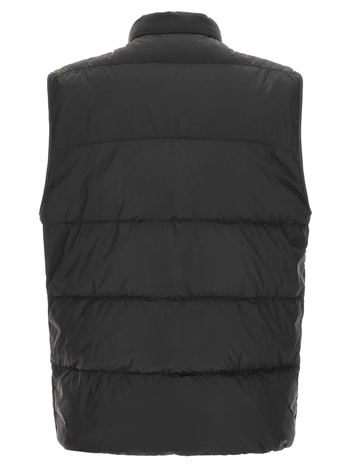Moncler Black Polyamide Sleeveless Jacket