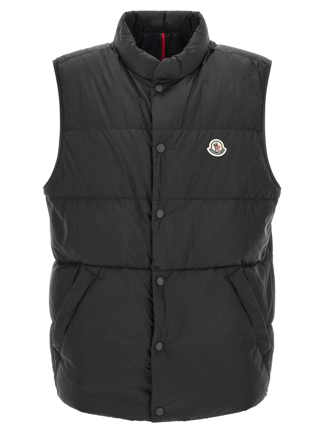 Moncler Black Polyamide Sleeveless Jacket