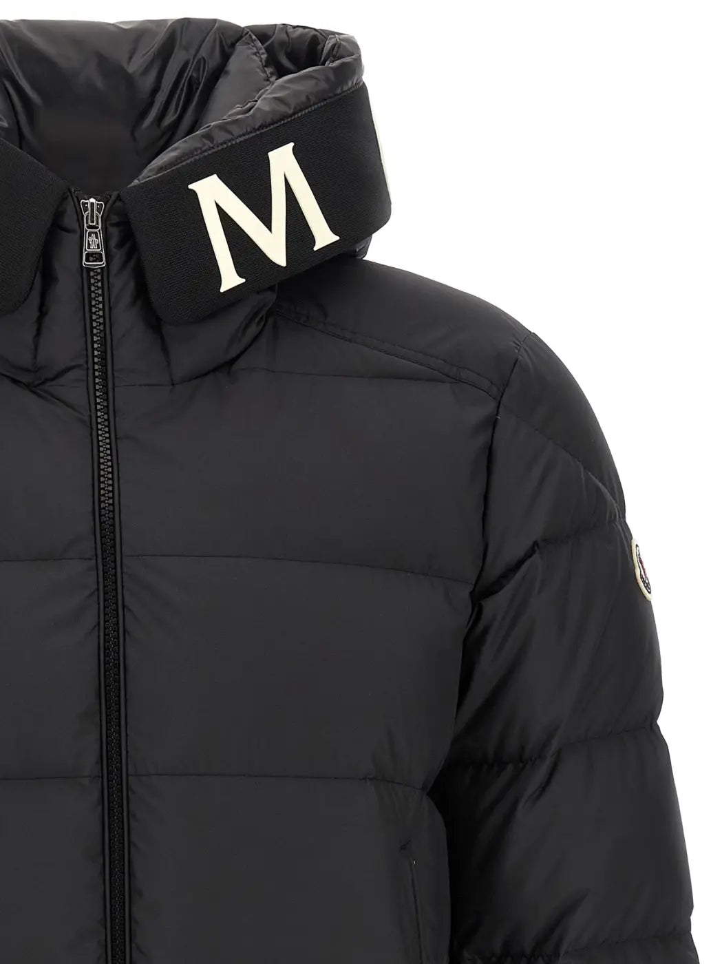 Moncler Black Polyester Full-length Jacket