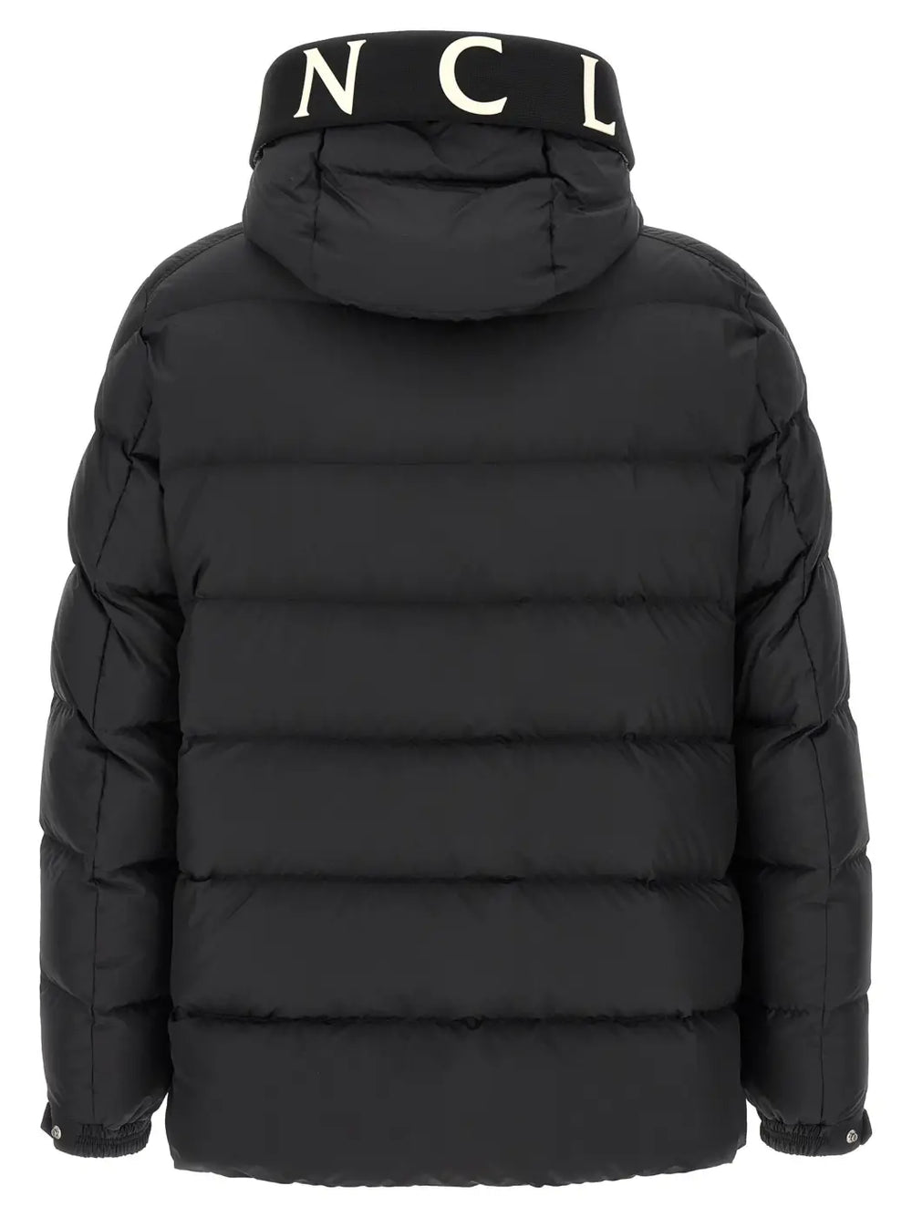 Moncler Black Polyester Full-length Jacket