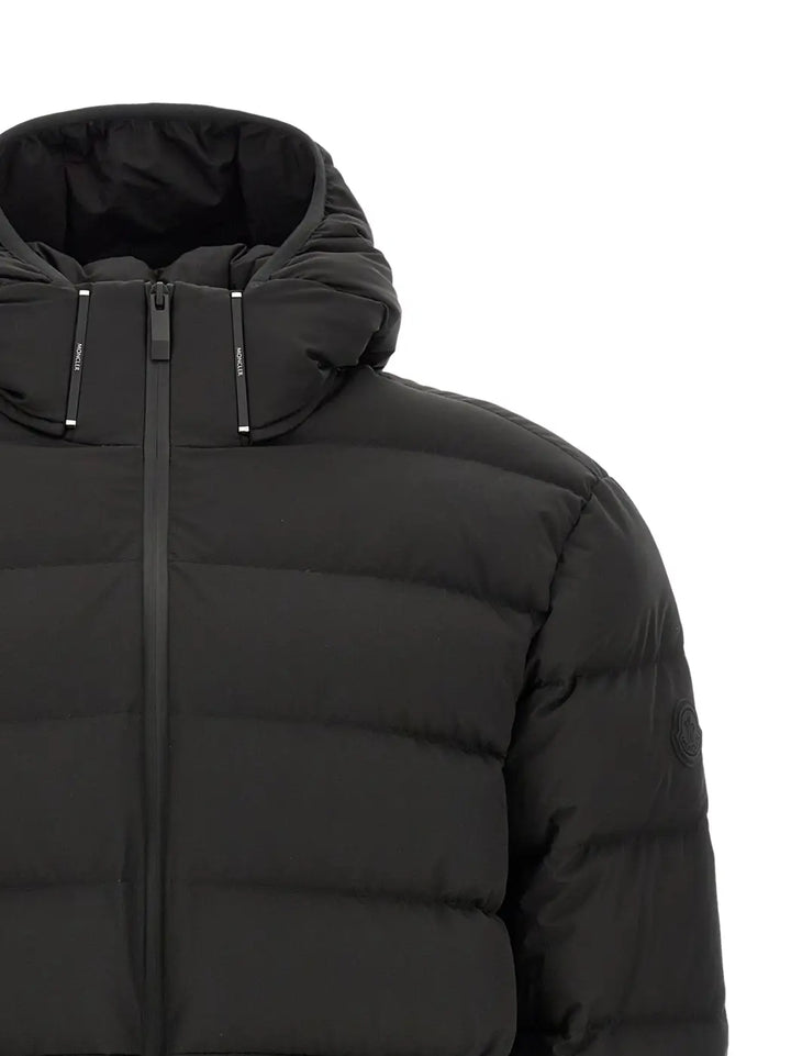 Moncler Black Polyester Full-length Jacket