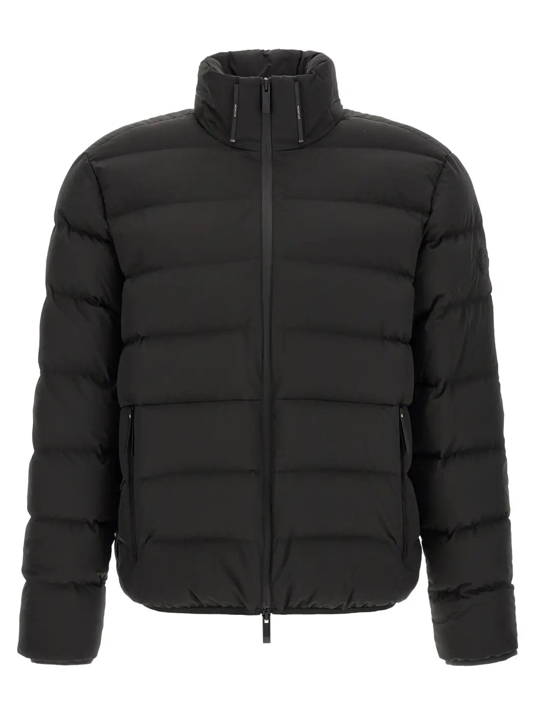 Moncler Black Polyester Full-length Jacket