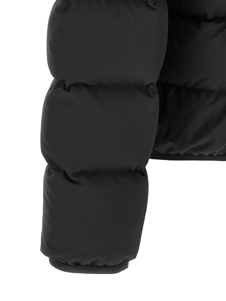 Moncler Black Polyester Full-length Jacket