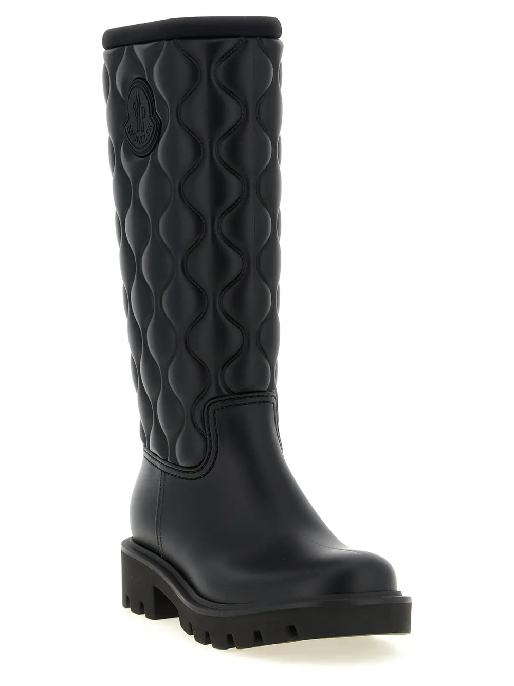 Moncler Black Pvc Over the Knee