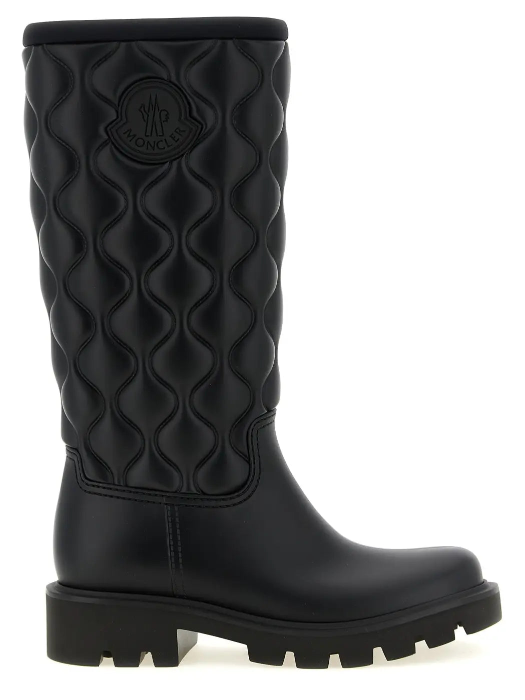 Moncler Black Pvc Over the Knee