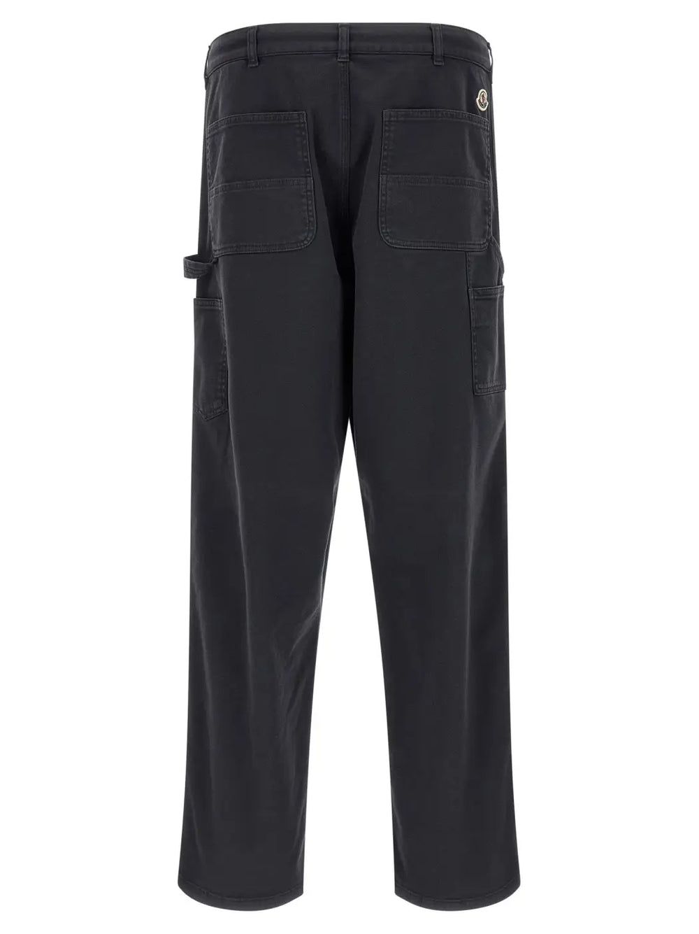 Moncler Blue Cotton Cargo Pants