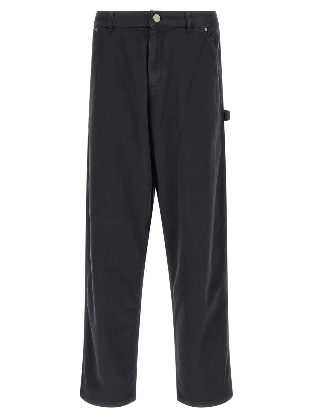 Moncler Blue Cotton Cargo Pants