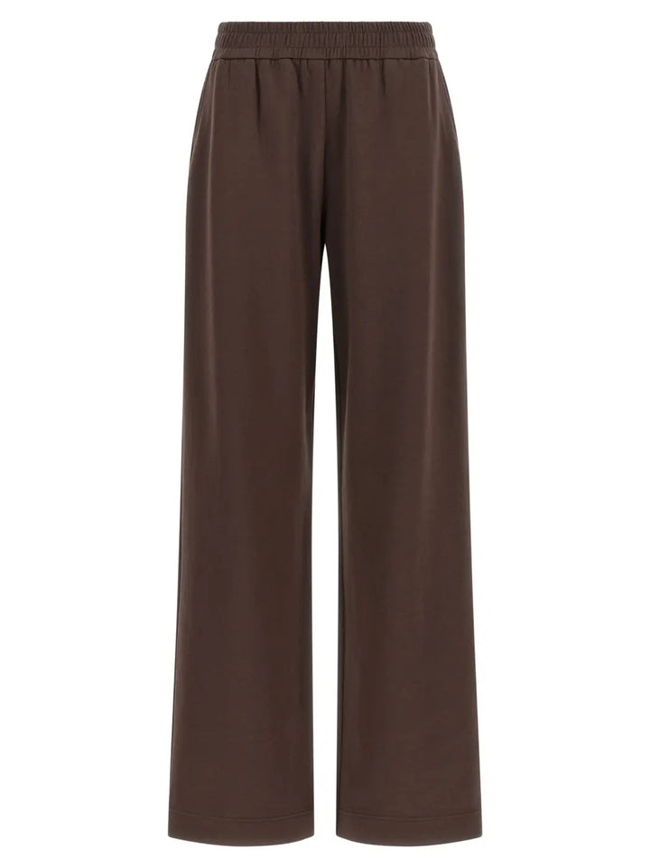 Moncler Brown Cotton Joggers (workout Pants)