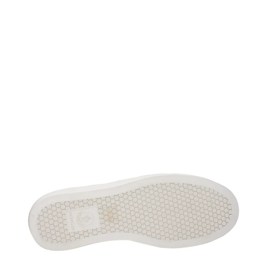 Moncler Brown Leather Low Top Sneakers