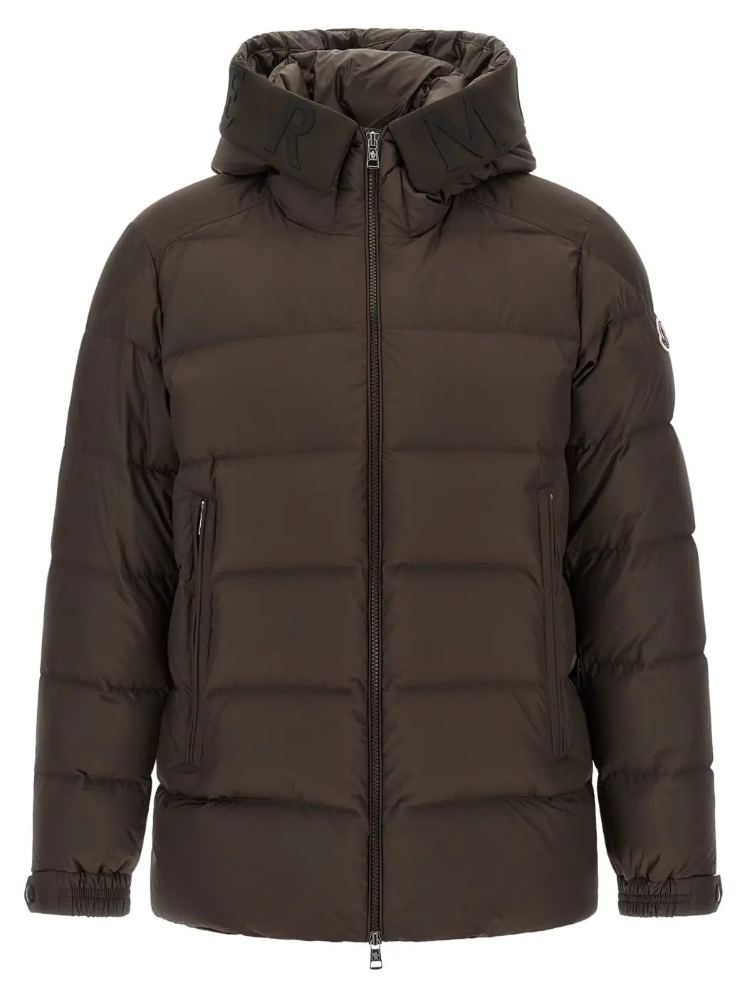Moncler Brown Polyester Full-length Jacket