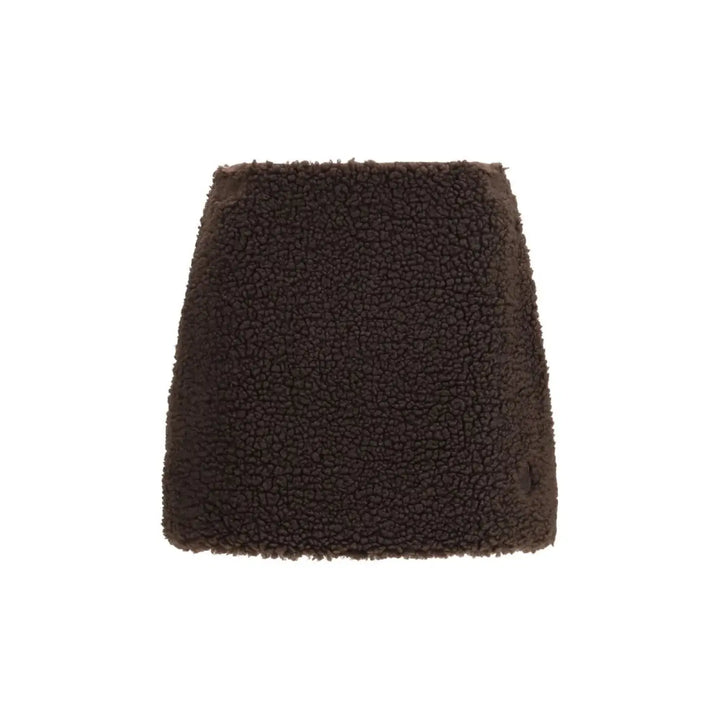 Moncler Brown Polyester Mini Skirt