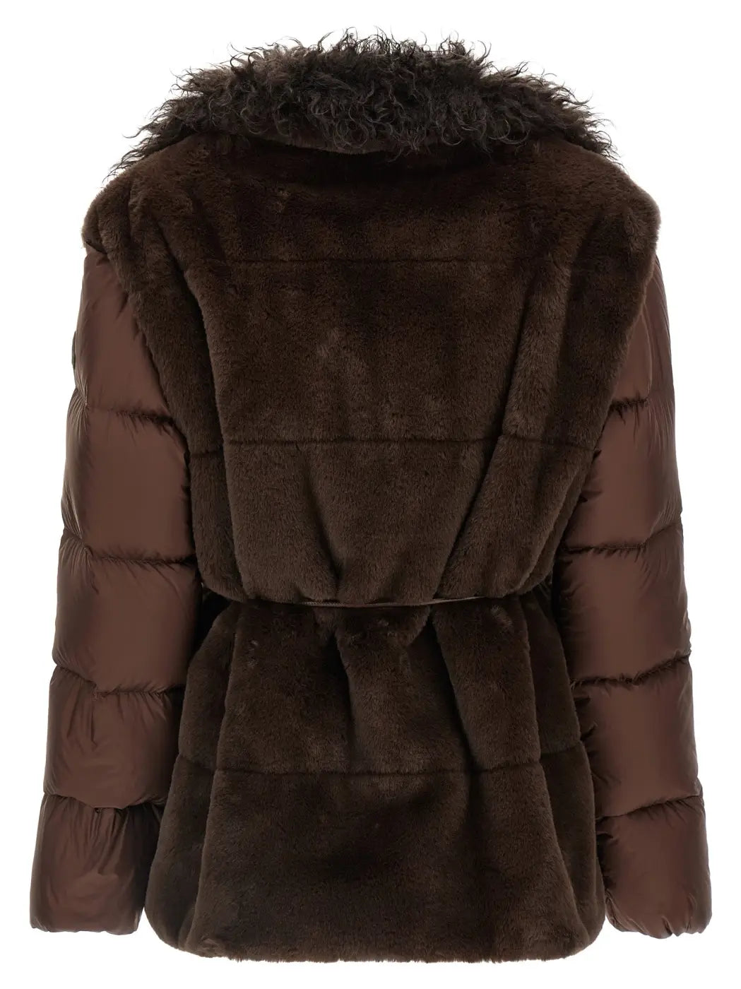 Moncler Brown Polyester Shell Jacket
