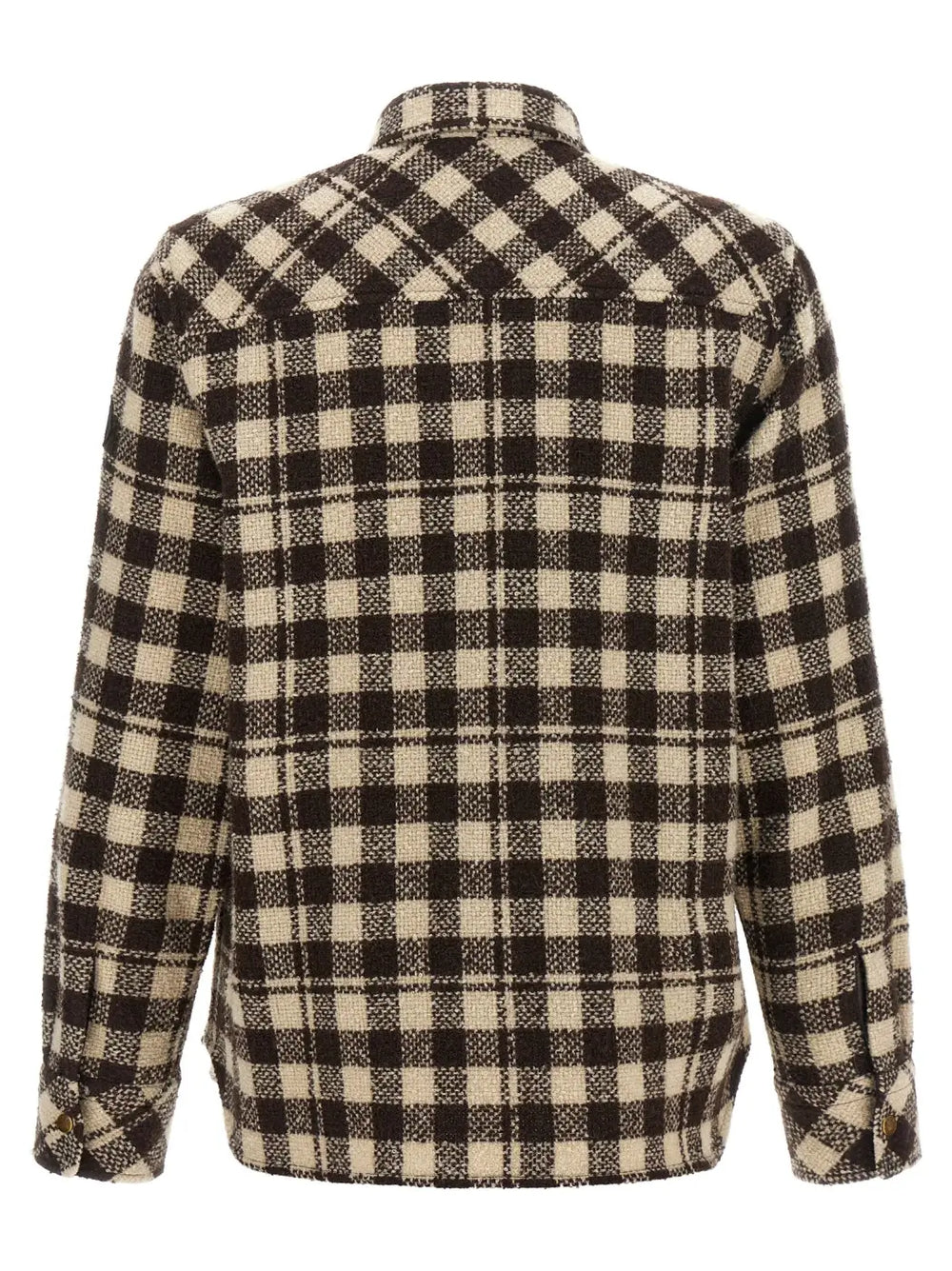 Moncler Brown Wool Blouse