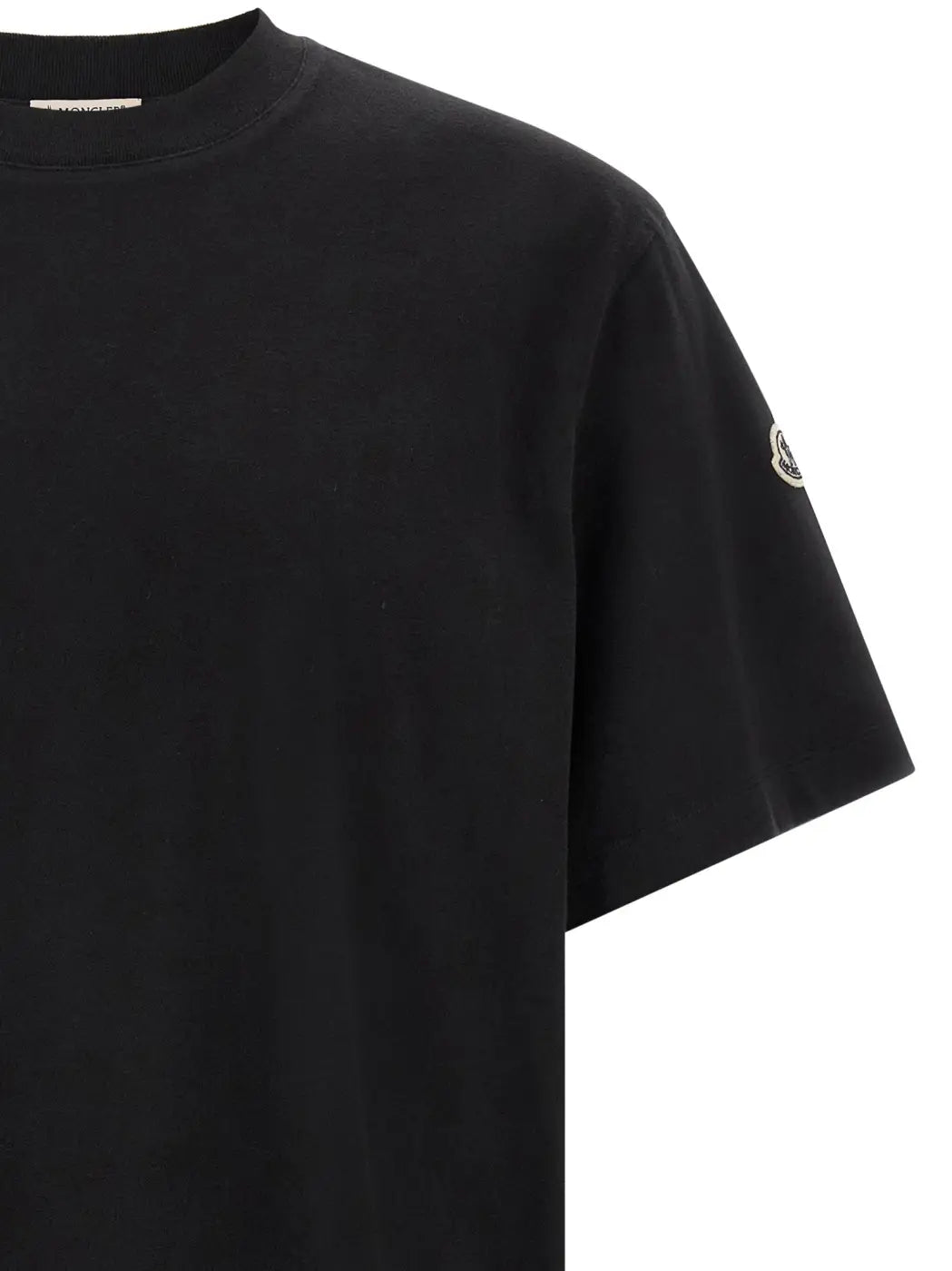 Moncler Genius Black Cotton T-shirt