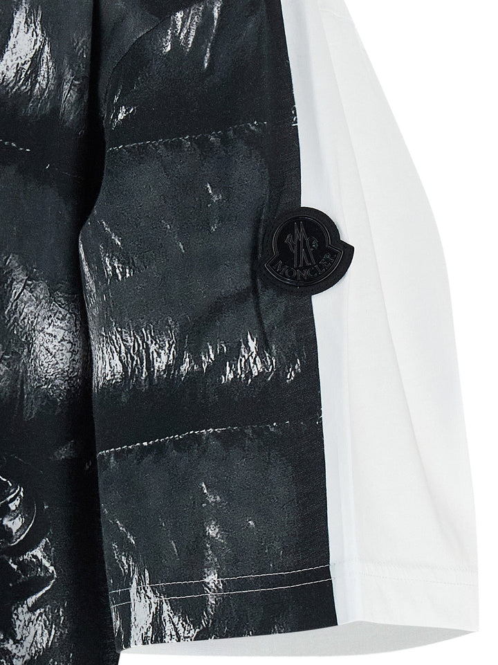 Moncler Genius Black Cotton T-shirt