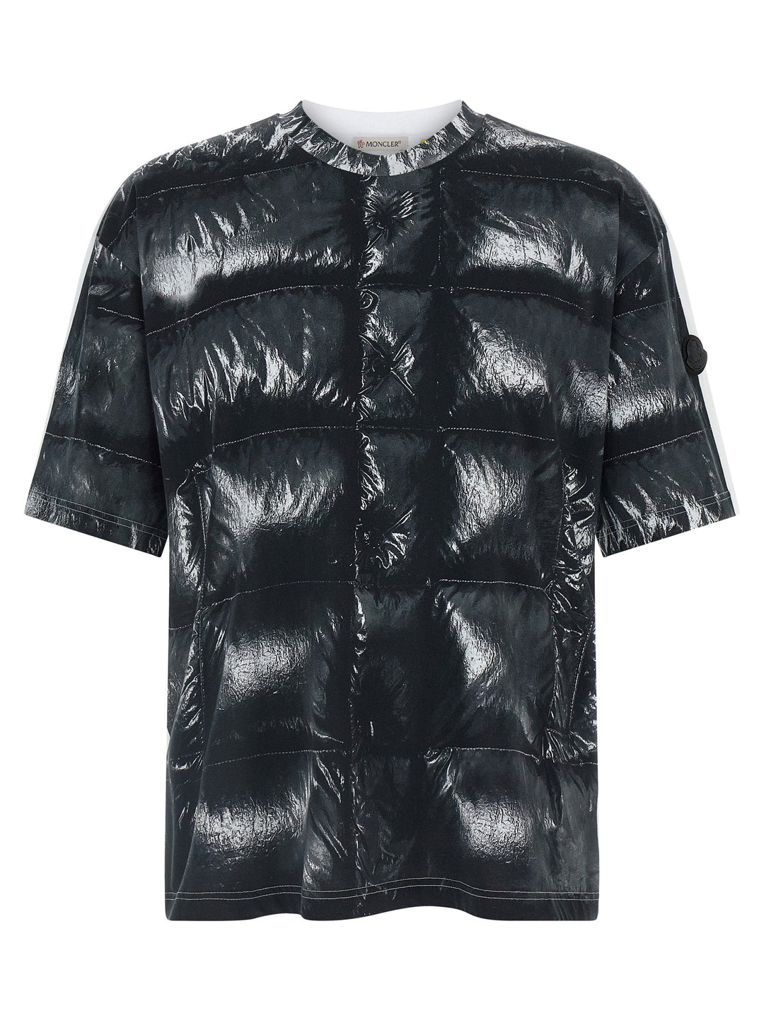 Moncler Genius Black Cotton T-shirt