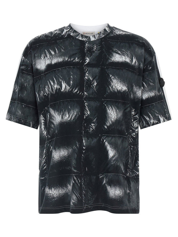 Moncler Genius Black Cotton T-shirt