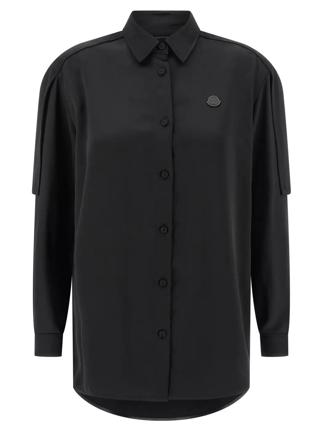 Moncler Genius Black Polyester Blouse