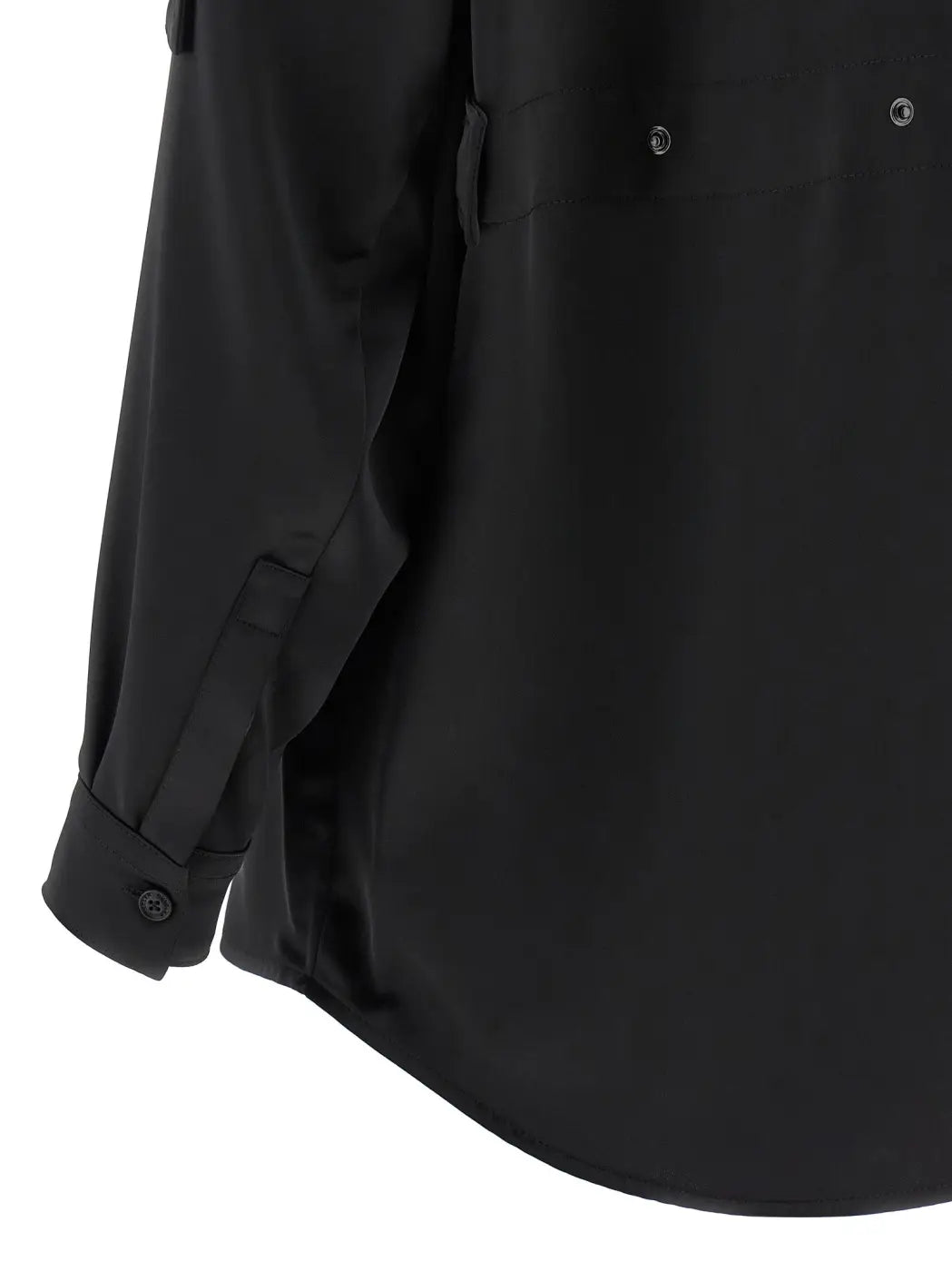 Moncler Genius Black Polyester Blouse