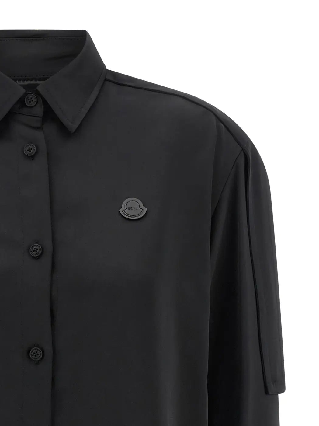 Moncler Genius Black Polyester Blouse