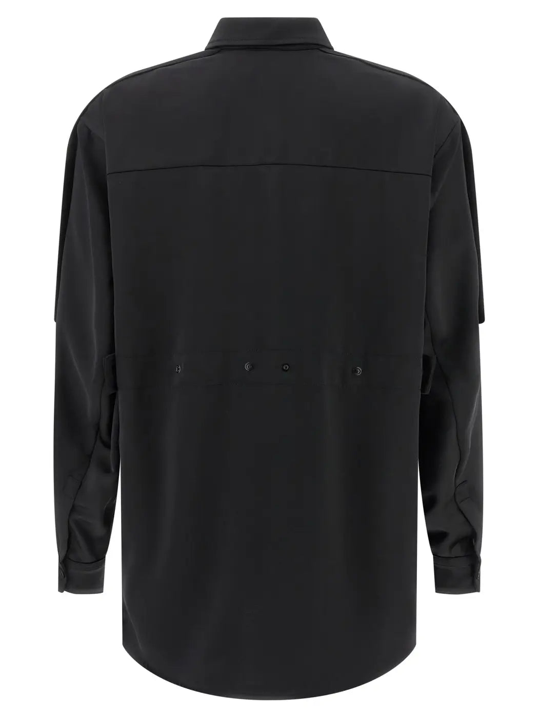Moncler Genius Black Polyester Blouse