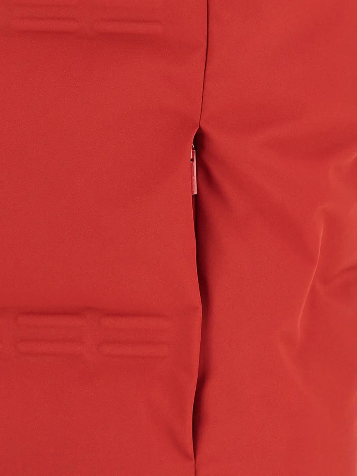 Moncler Genius Red Polyamide Sleeveless Jacket