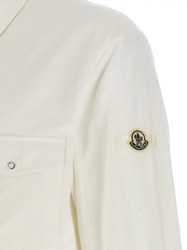 Moncler Genius White Polyamide Blouse