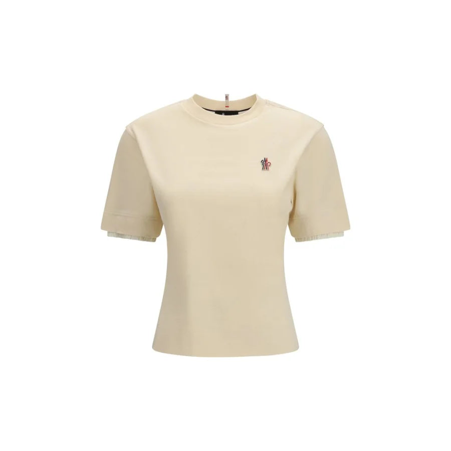 Moncler Grenoble Beige Cotton Sportswear