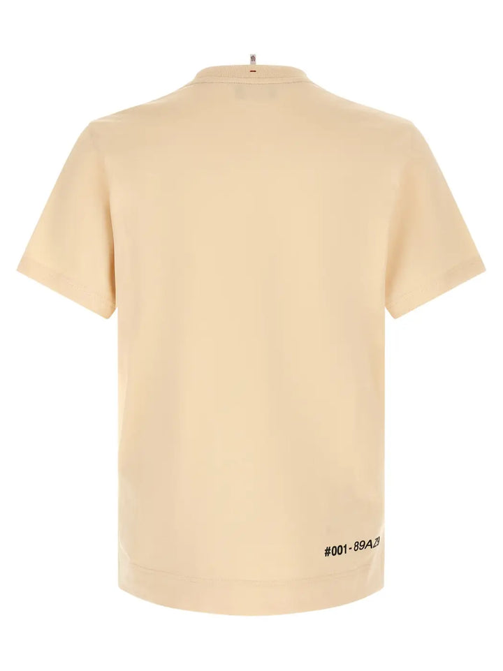 Moncler Grenoble Beige Cotton T-shirt