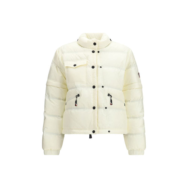 Moncler Grenoble Puffer Jackets - Beige Polyamide Coat