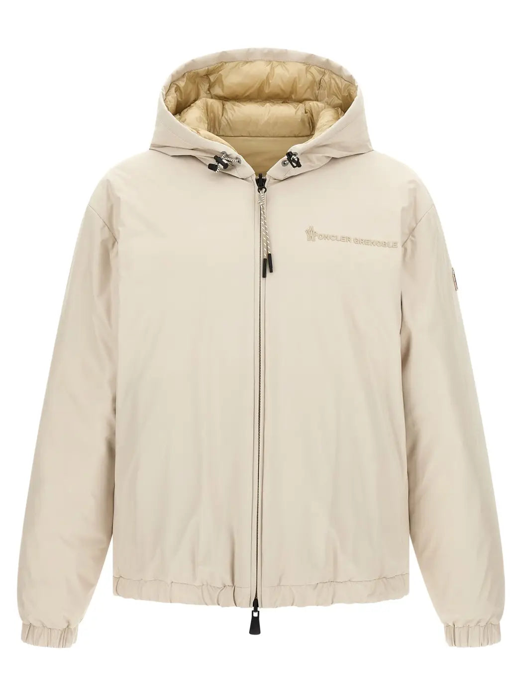 Moncler Grenoble Beige Polyamide Shell Jacket