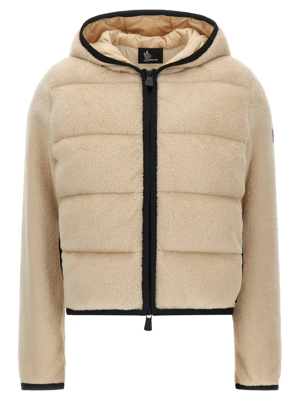 Moncler Grenoble Beige Polyester Hoodie